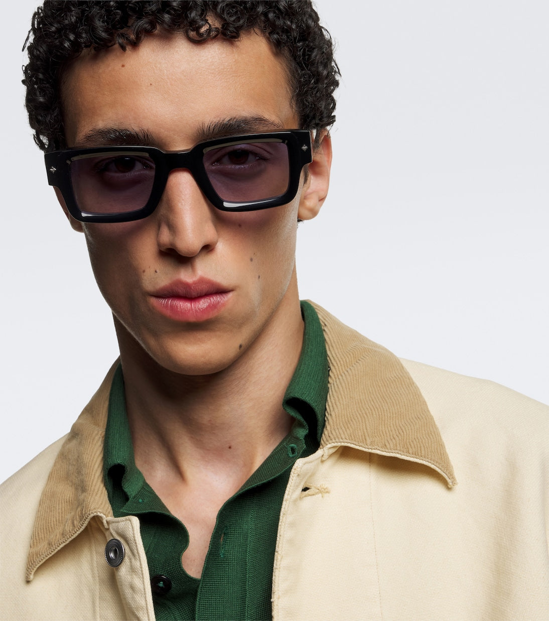 Sato - Cervantes rectangular sunglasses