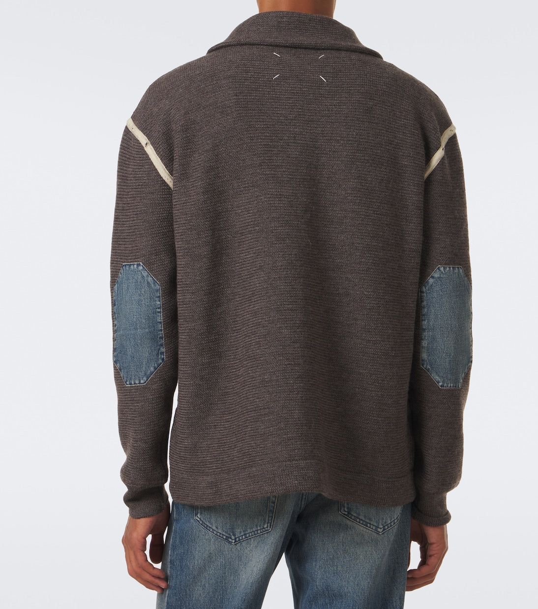 Maison Margiela - Wool zip-up sweater