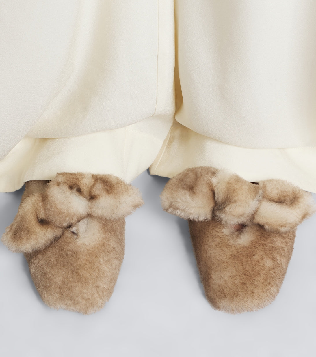 Zimmermann - Carousel shearling ballet flats