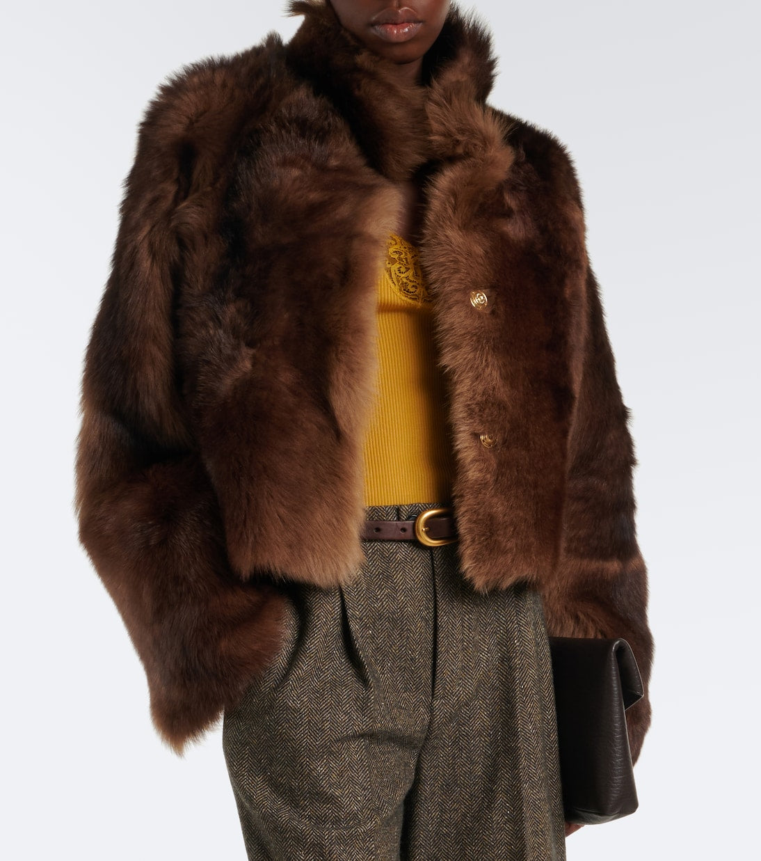 Nour Hammour - Cameron shearling jacket