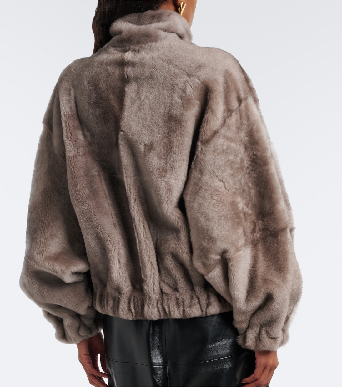 Nour Hammour - Cortina shearling jacket