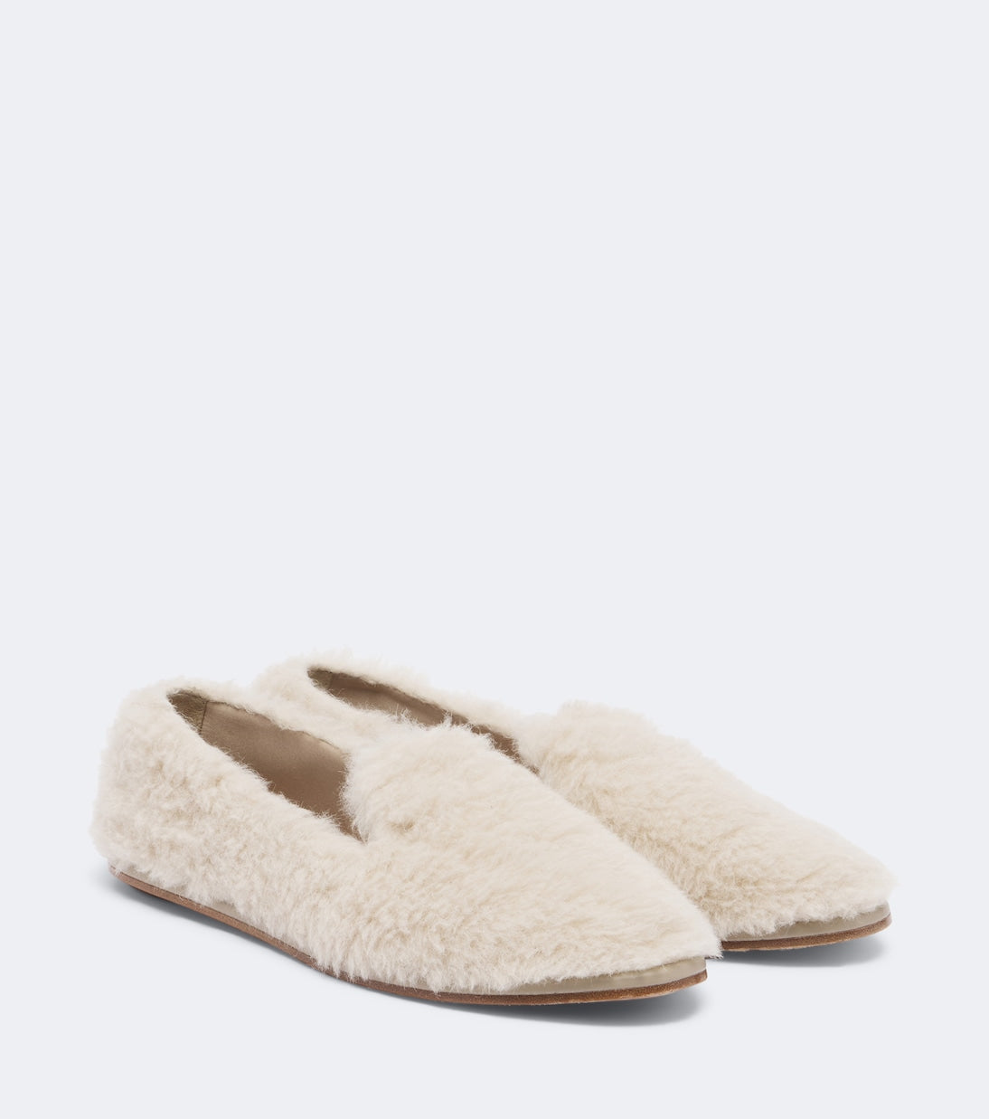Max Mara - Shearling loafers