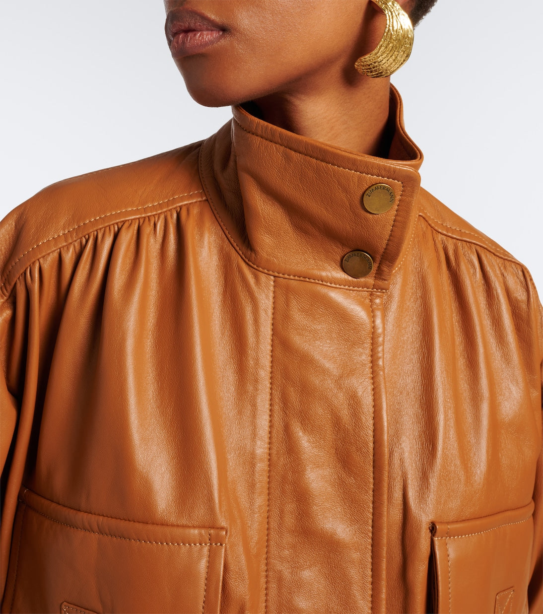 Zimmermann - Valiant leather jacket