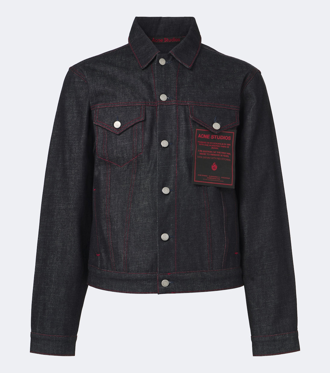 Acne Studios - Re-edition logo denim jacket