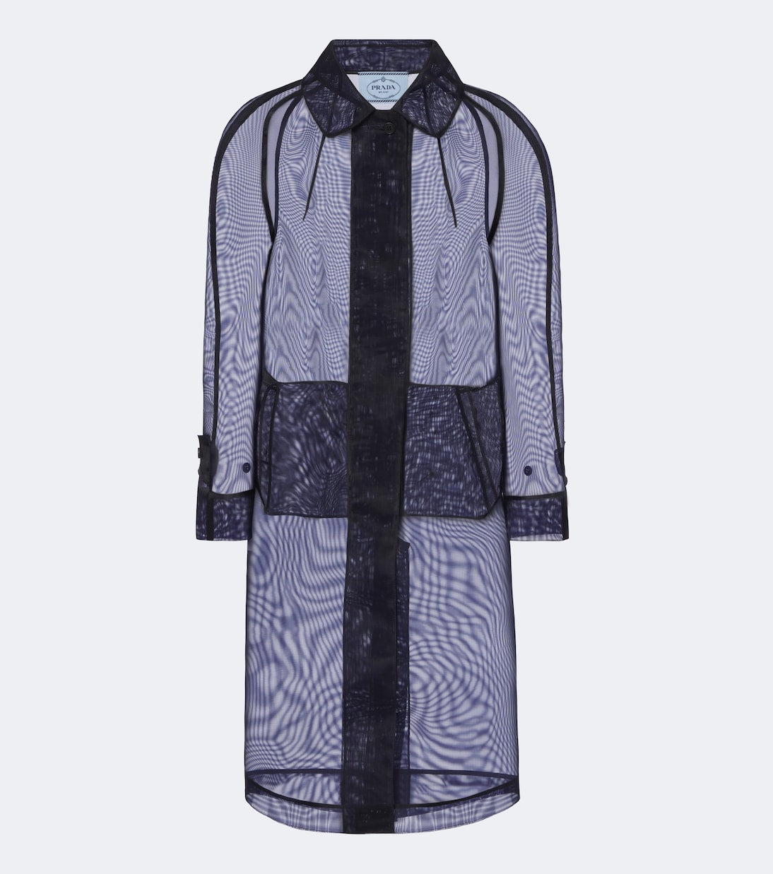 Prada - Semi-sheer coat