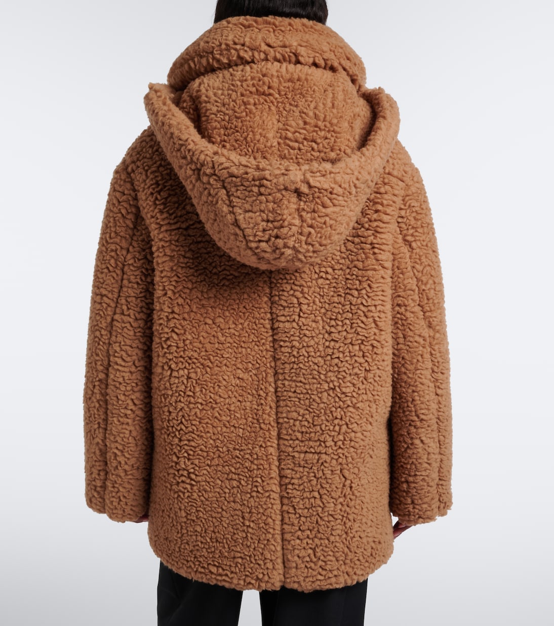 Loewe - Wool and silk teddy coat