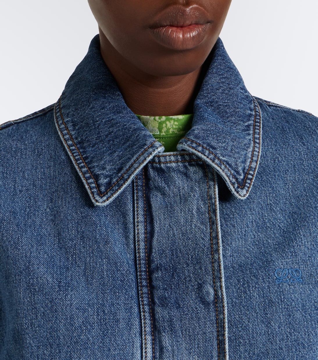 Loewe - Denim blouson jacket