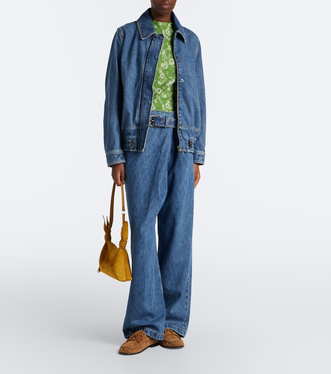 Loewe - Denim blouson jacket