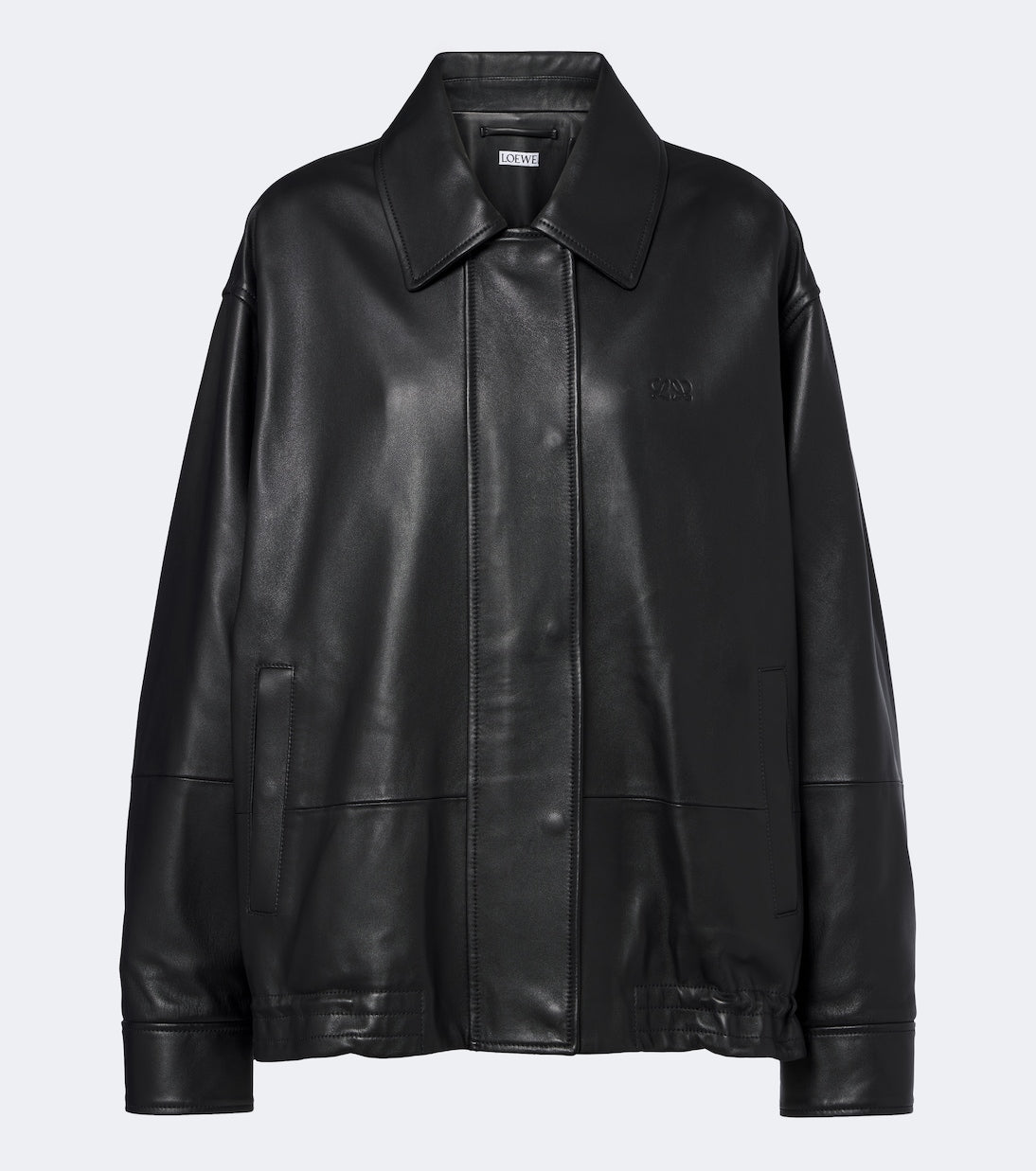Loewe - Oversized leather jacket