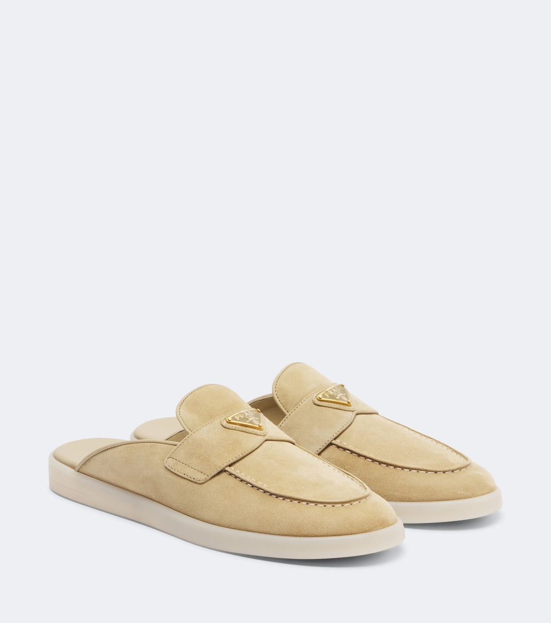 Prada - Suede mules