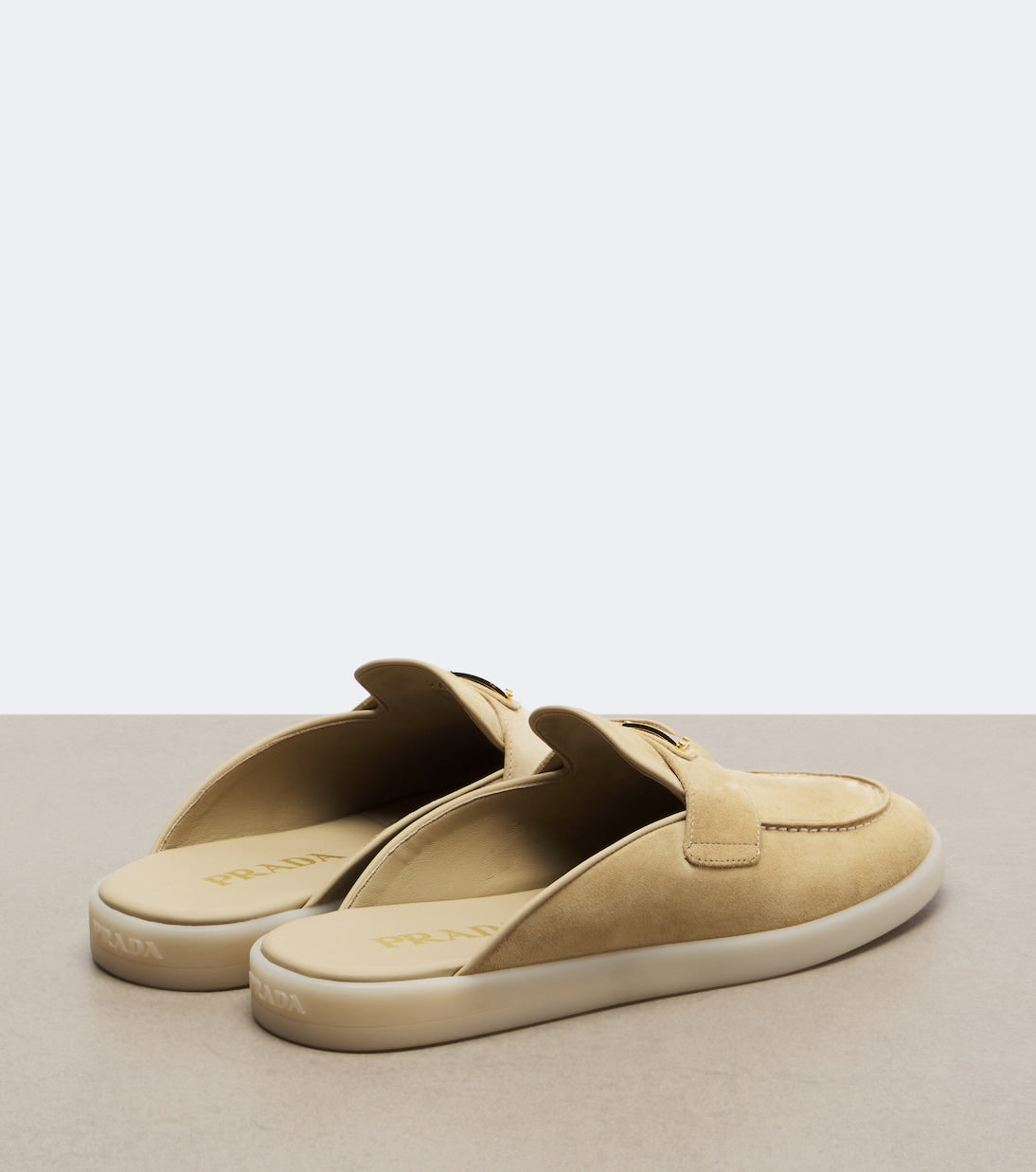 Prada - Suede mules