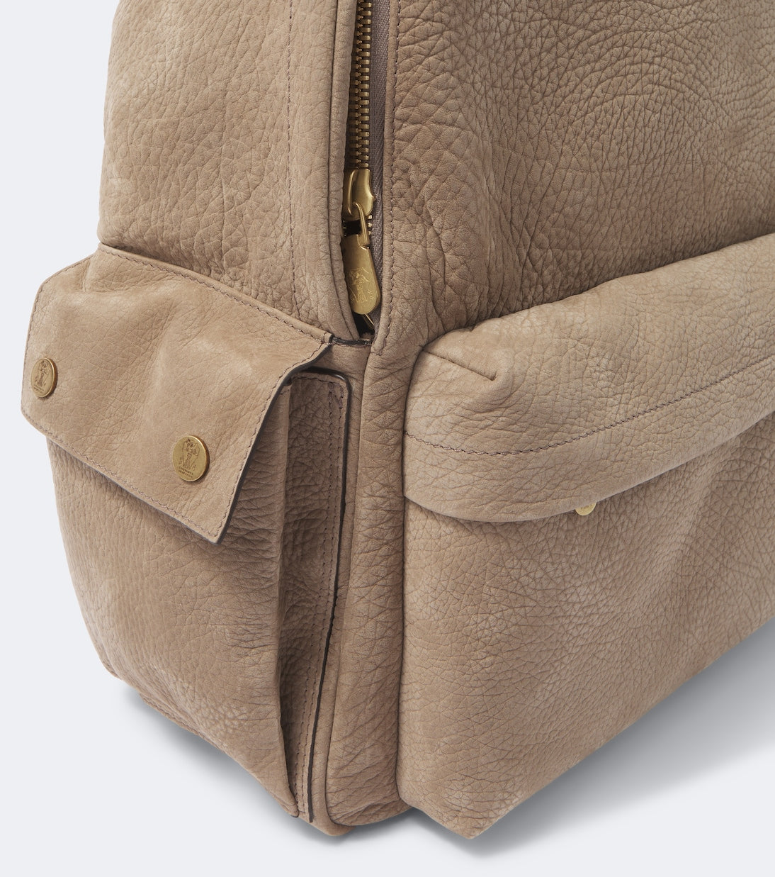 Brunello Cucinelli - Leather backpack