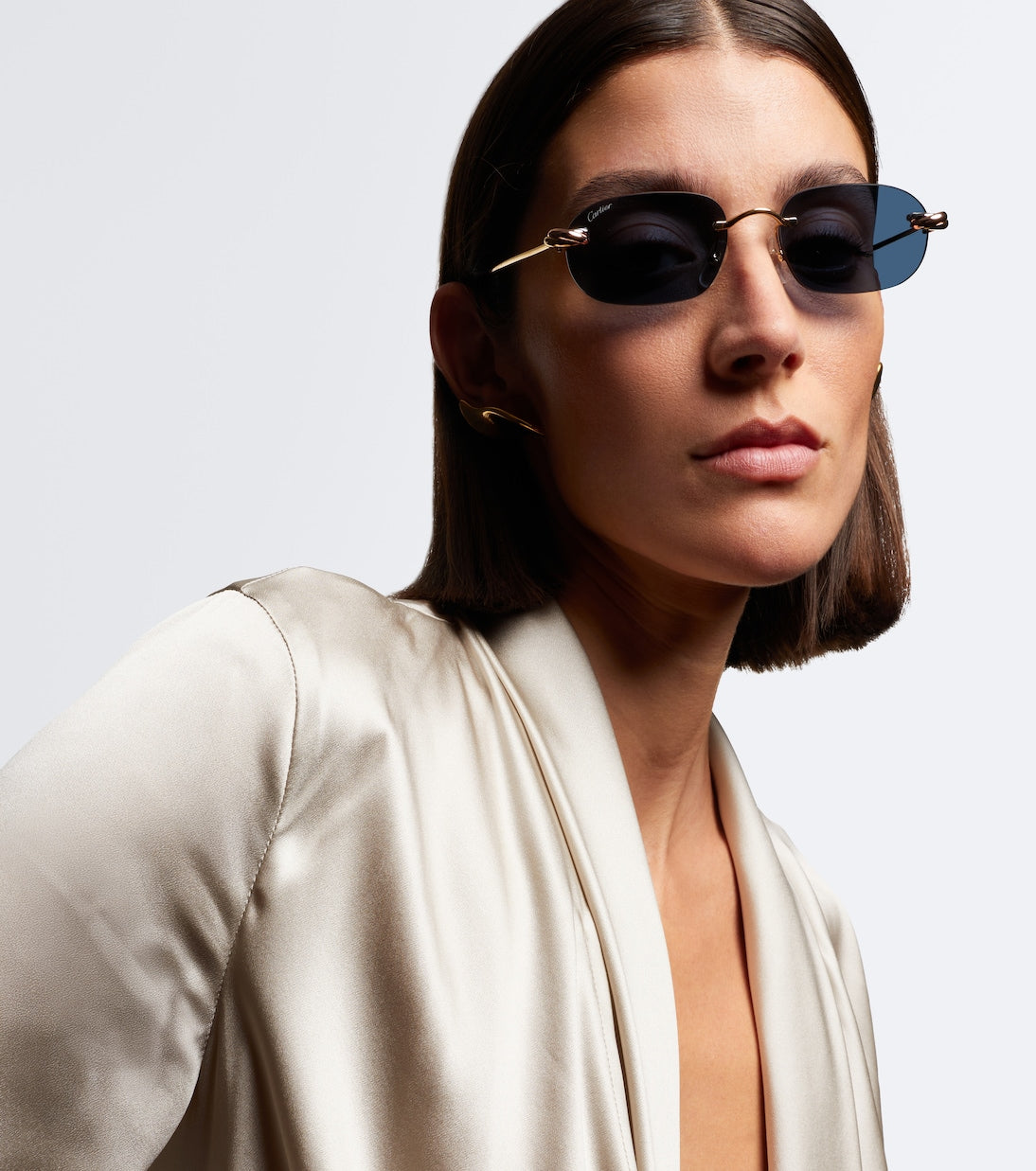Cartier Eyewear Collection - Trinity De Cartier rectangular sunglasses