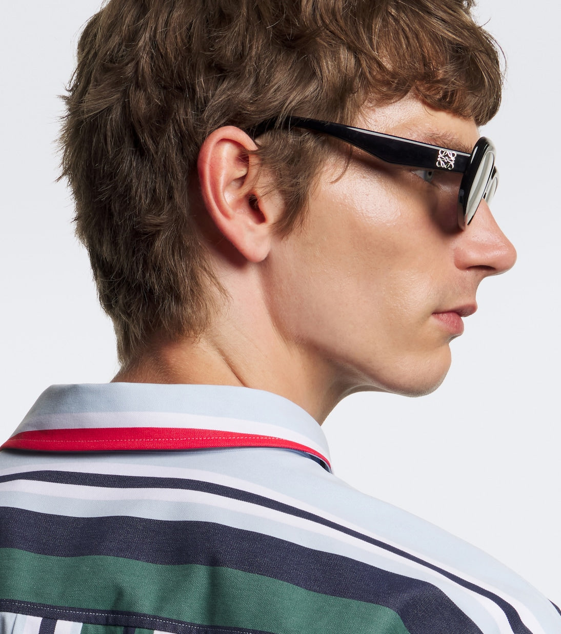 Loewe - Mini Anagram Steps rectangular sunglasses