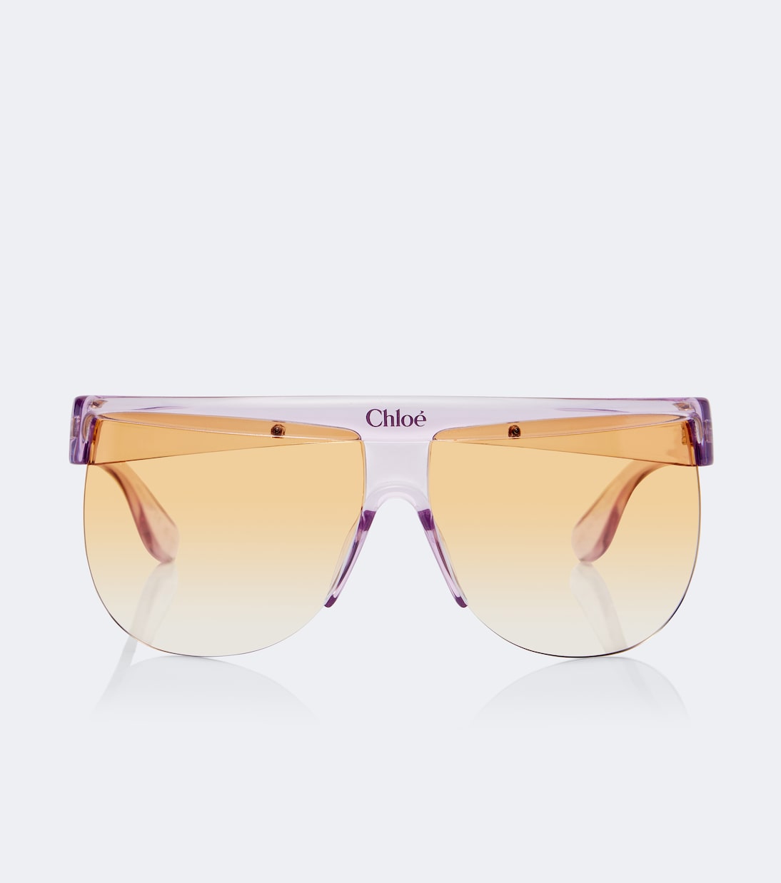 Chloé - Logo shield sunglasses