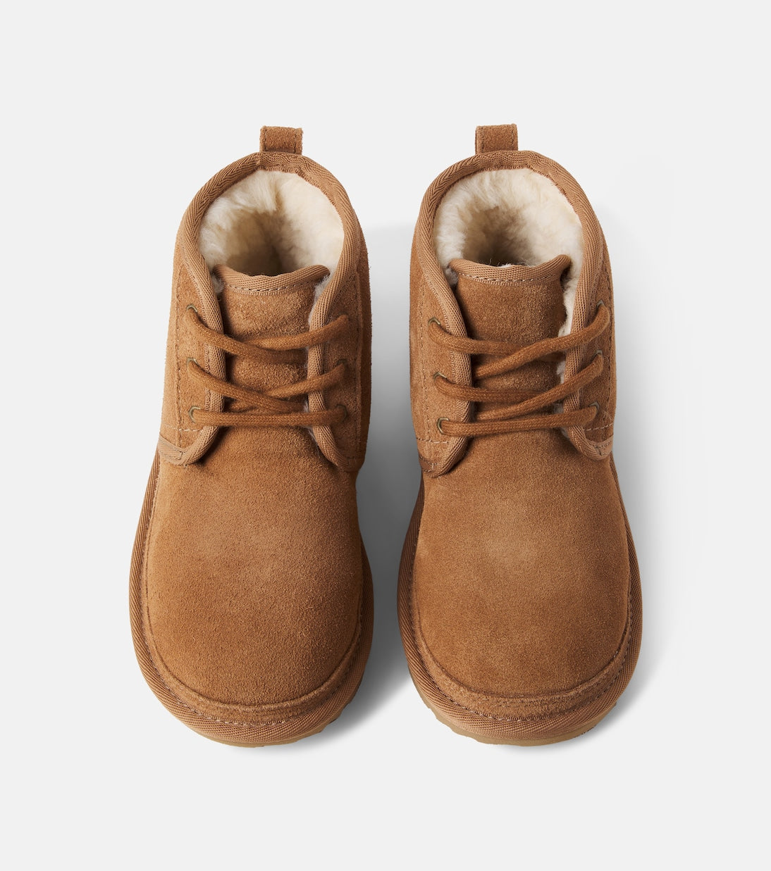 UGG Kids - Shearling-lined suede boots
