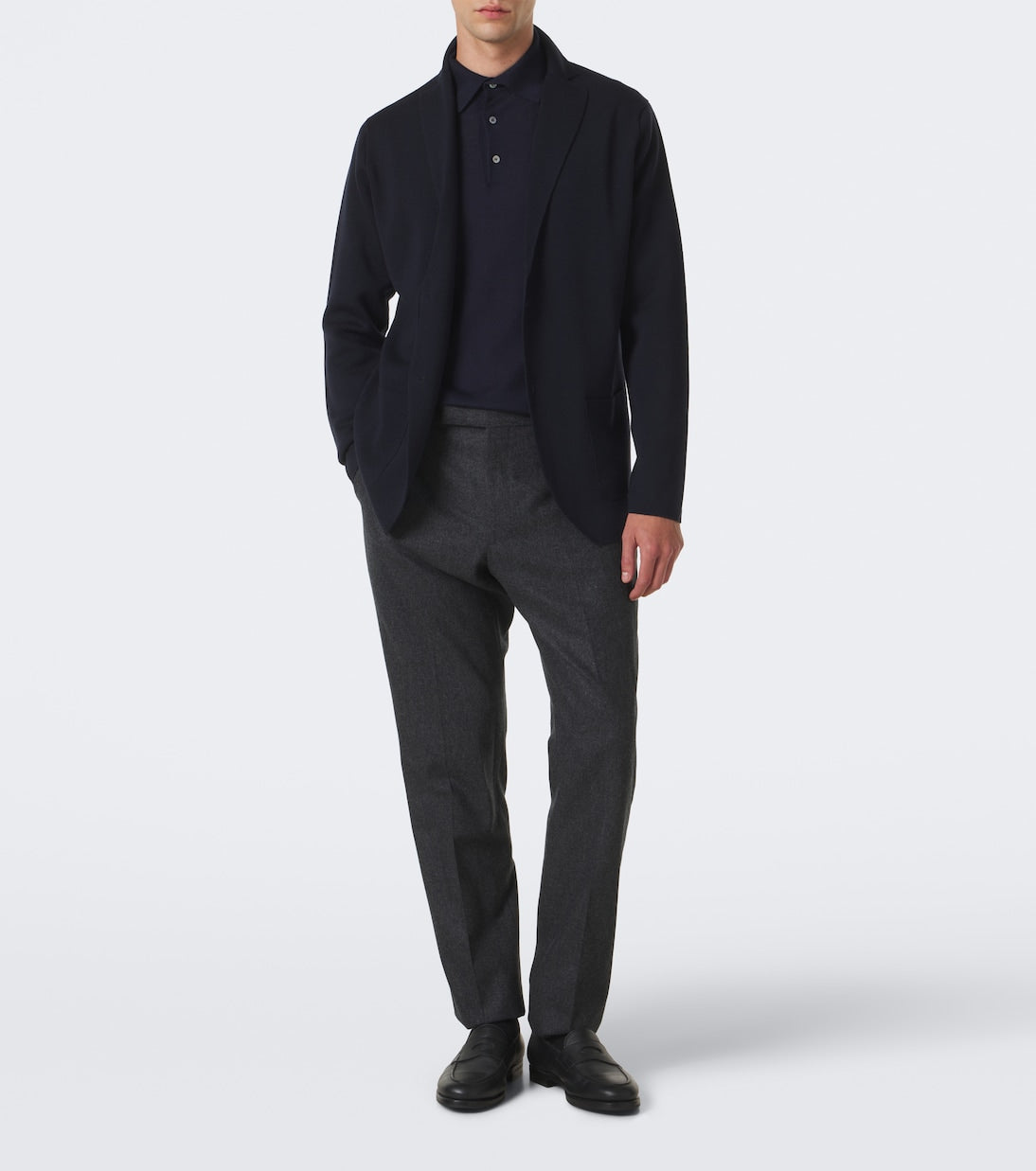 Thom Sweeney - Knitted wool blazer