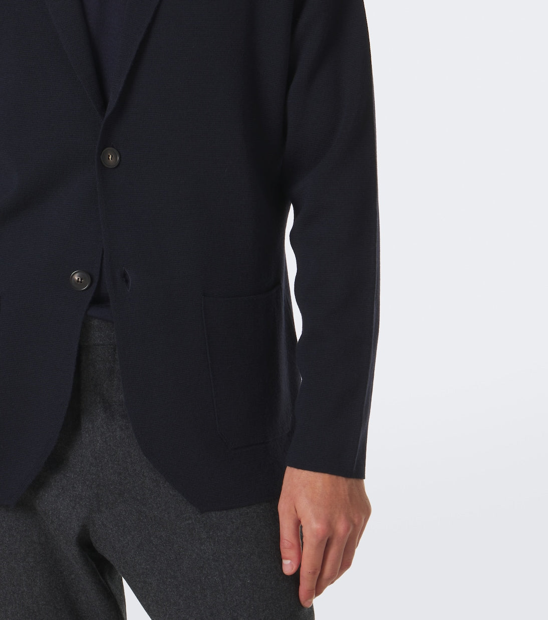 Thom Sweeney - Knitted wool blazer