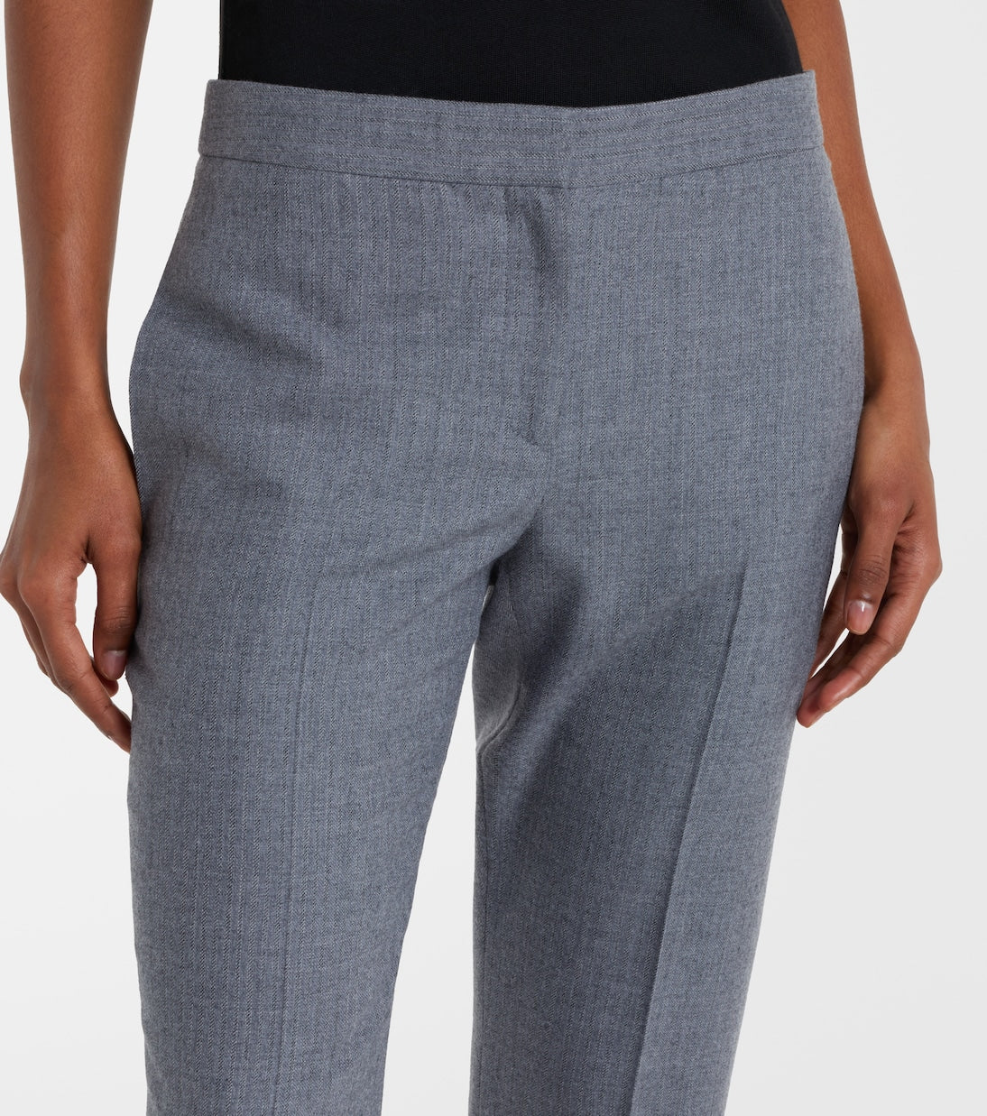 McQueen - Wool slim pants