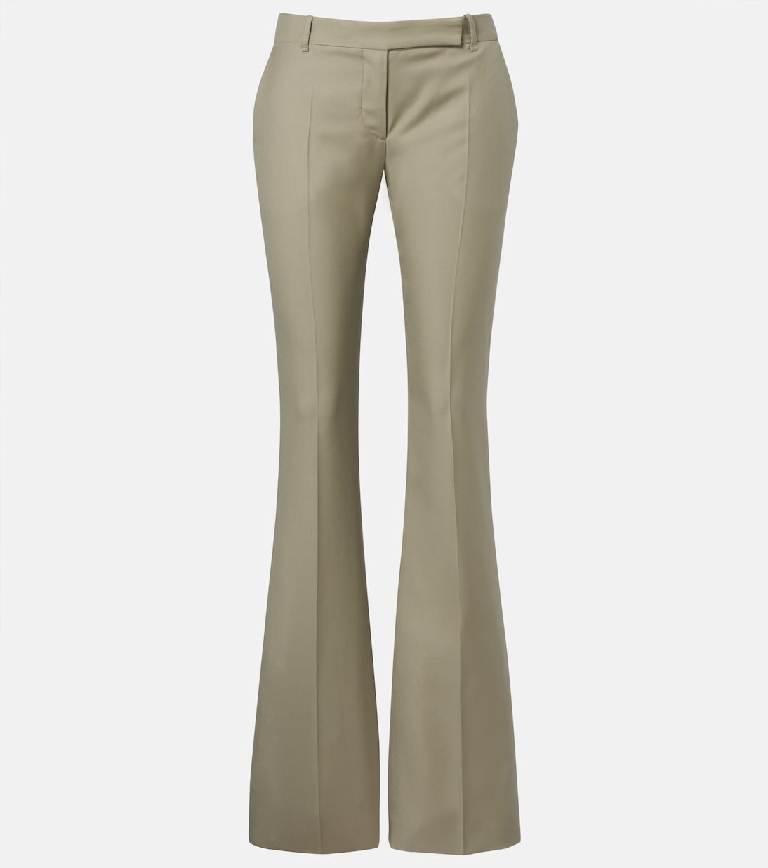 McQueen - Wool flared pants