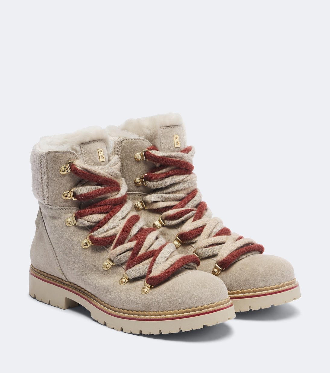 Bogner - Andermatt shearling-lined suede ankle boots