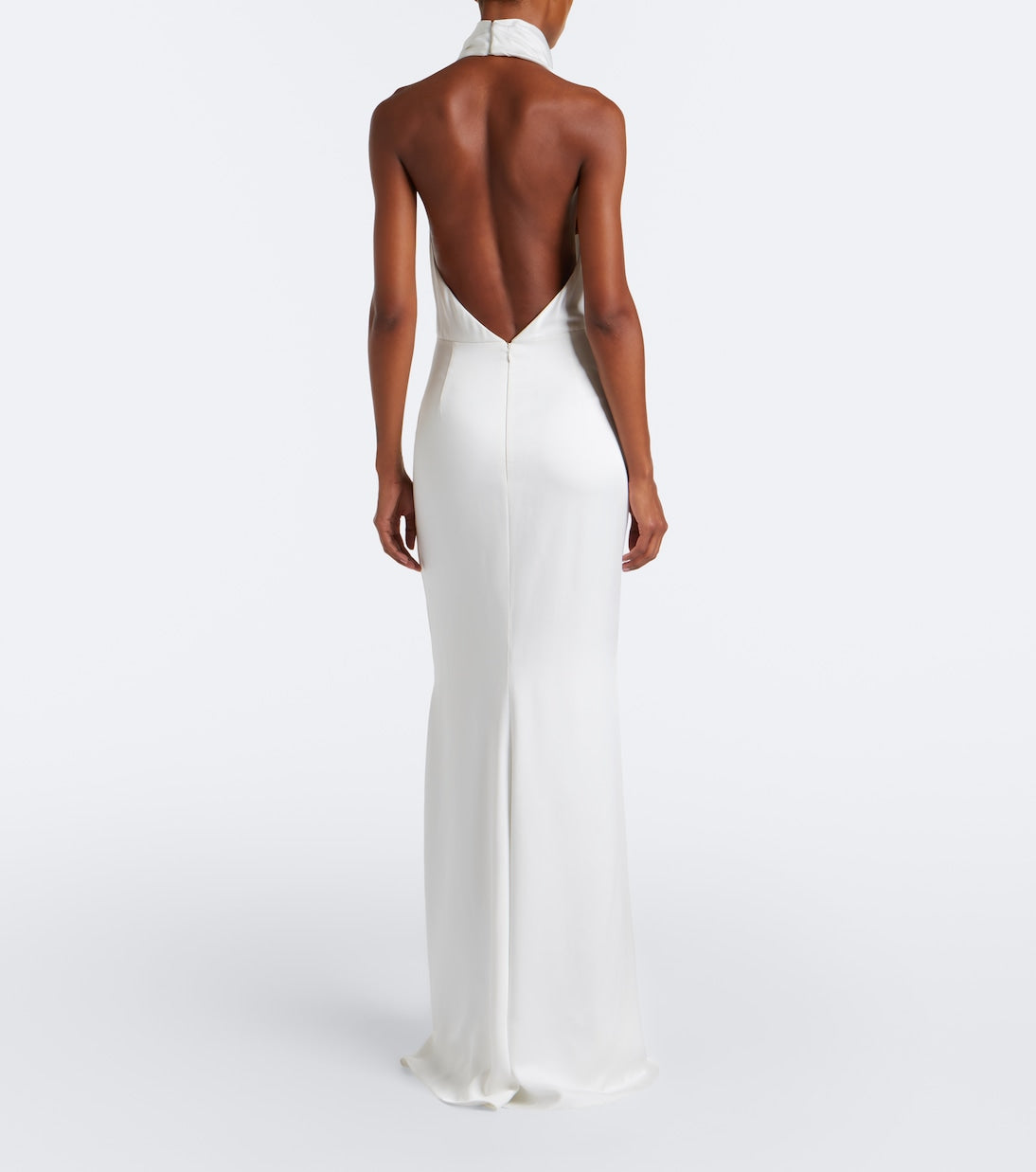 Givenchy - Open-back draped gown