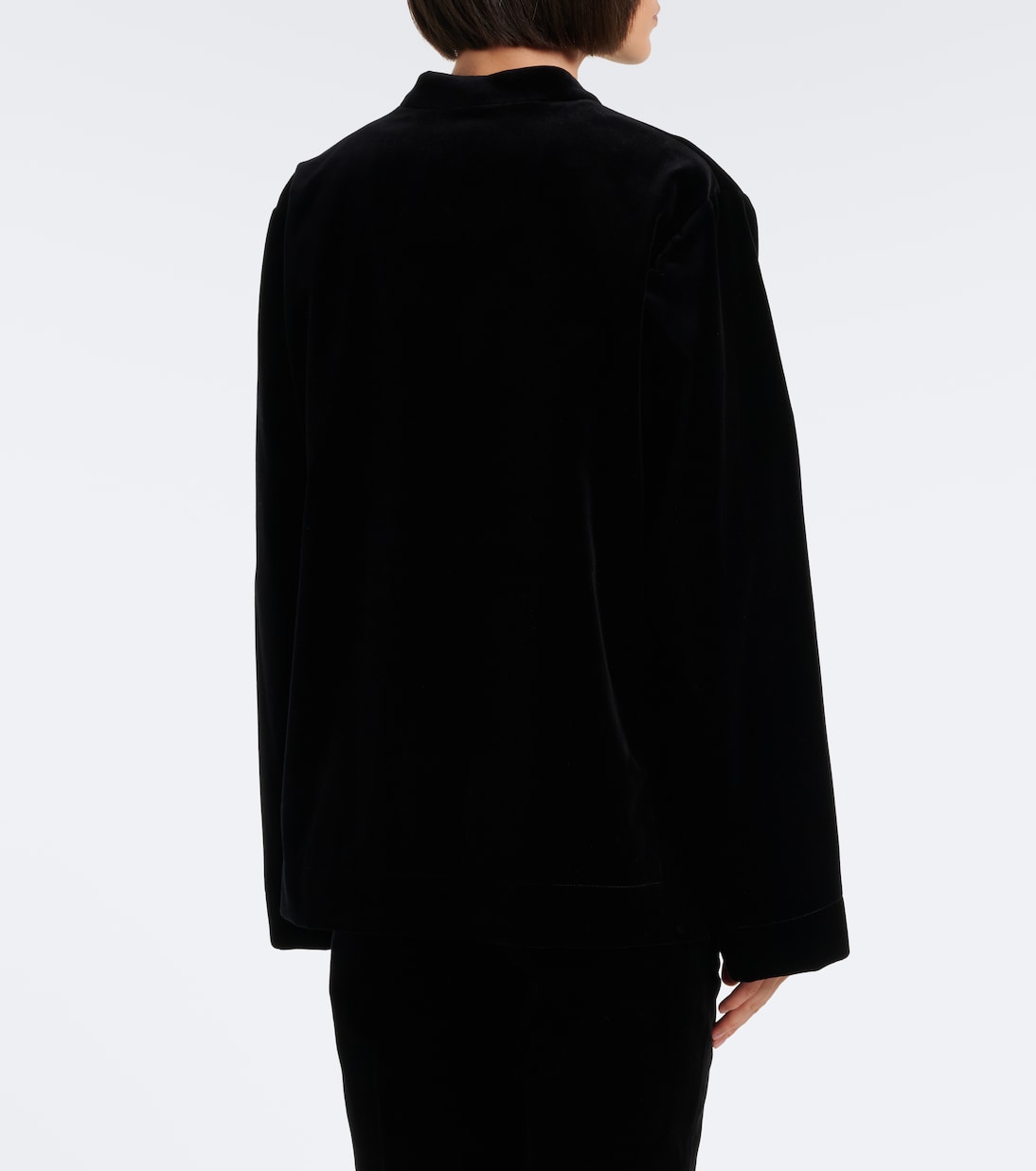 Róhe - Cotton velvet jacket