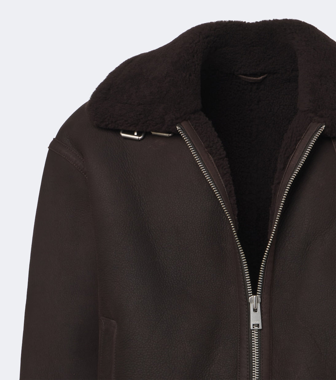 Arma - Sano shearling-lined leather jacket