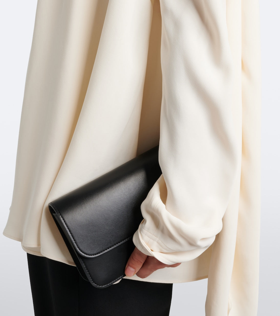 Toteme - Draped cady blouse