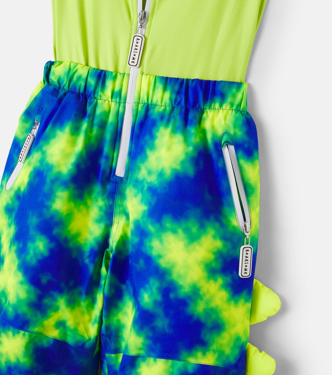 Roarsome - Alien printed snow salopettes