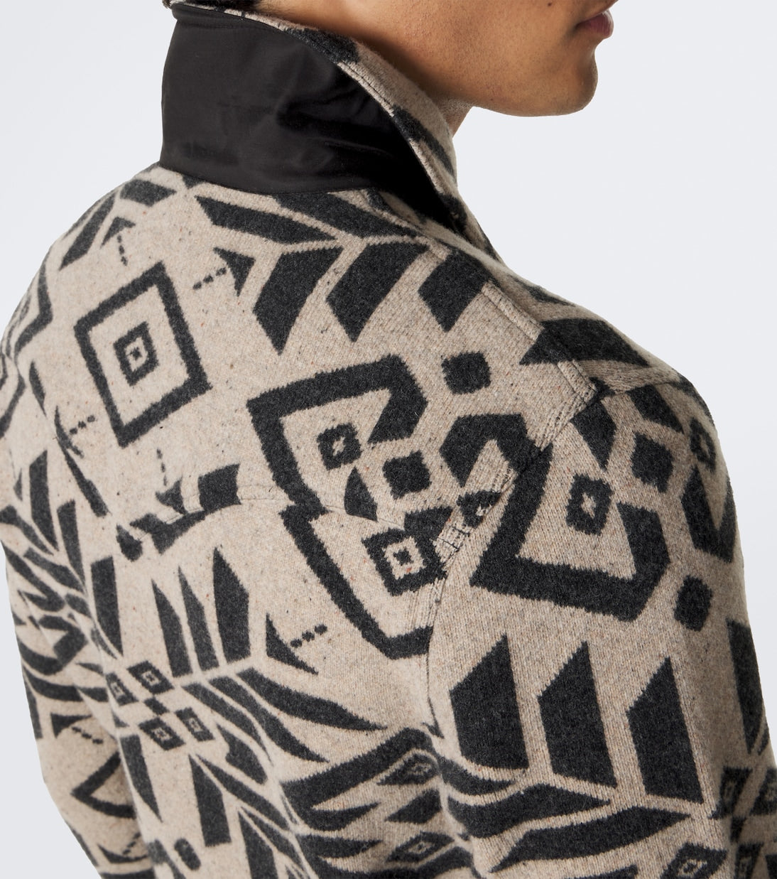 RRL - Wool jacquard blouson jacket