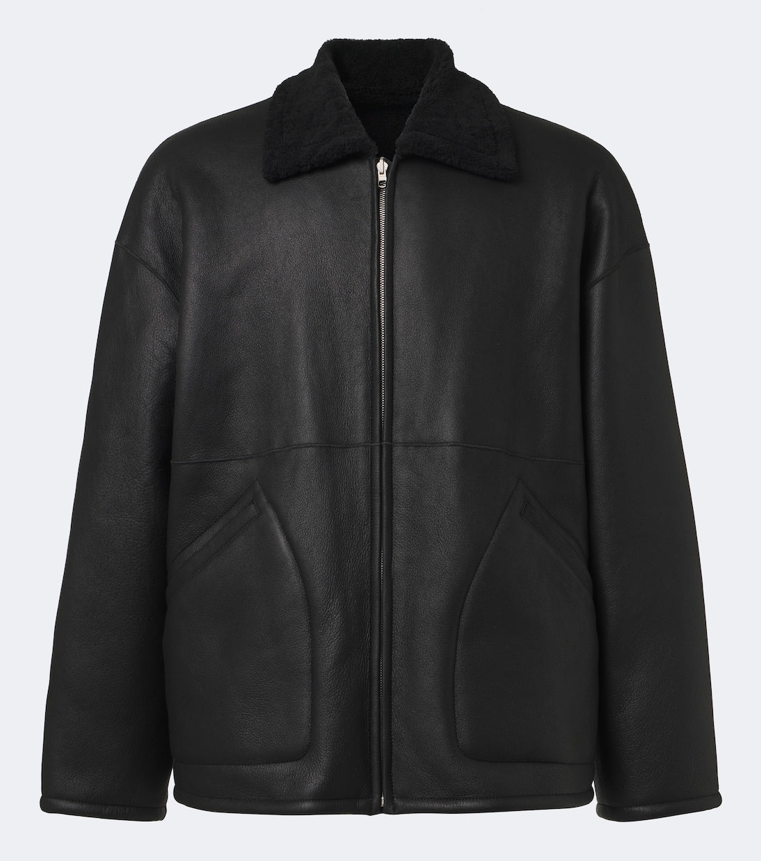 Auralee - Reversible shearling jacket