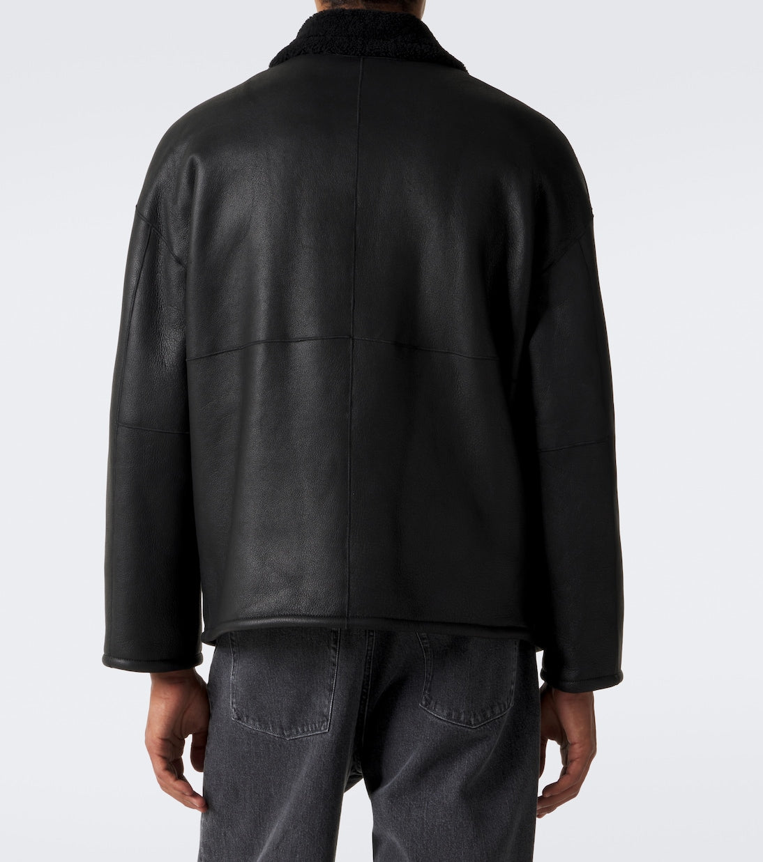 Auralee - Reversible shearling jacket