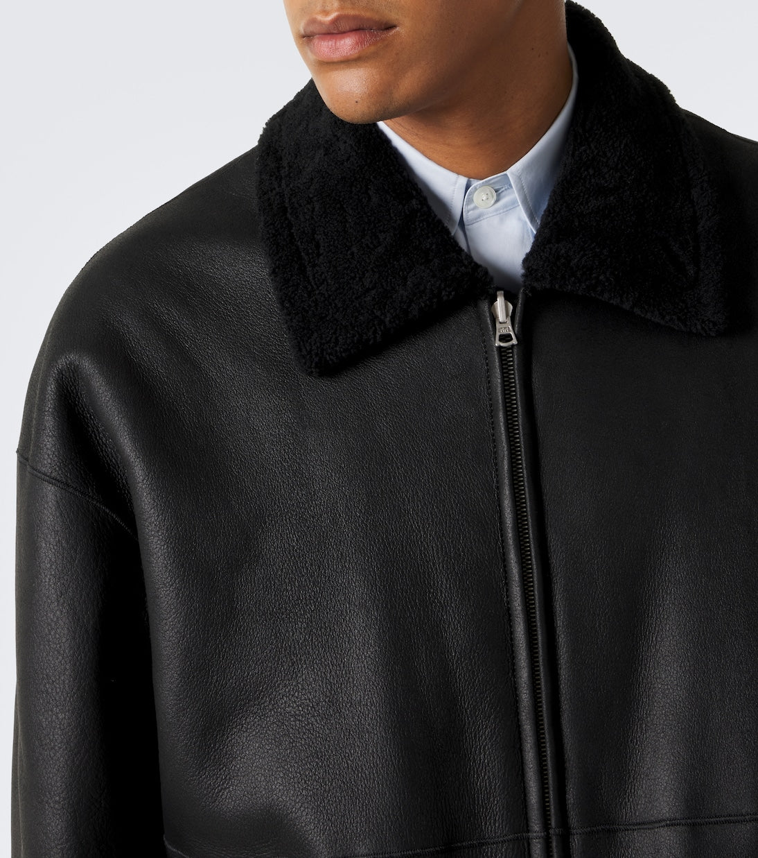 Auralee - Reversible shearling jacket