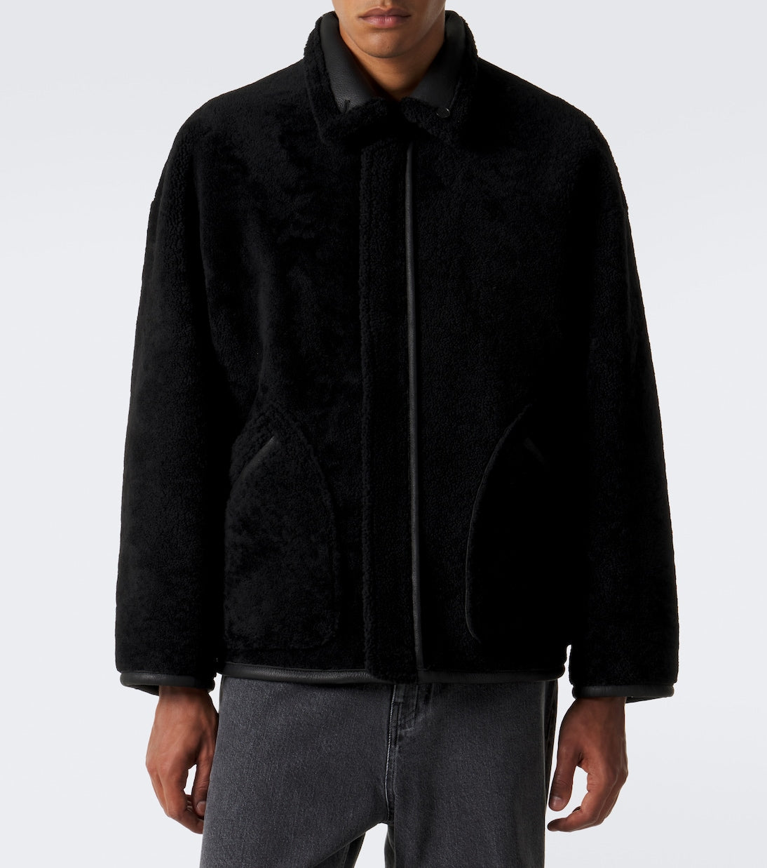 Auralee - Reversible shearling jacket