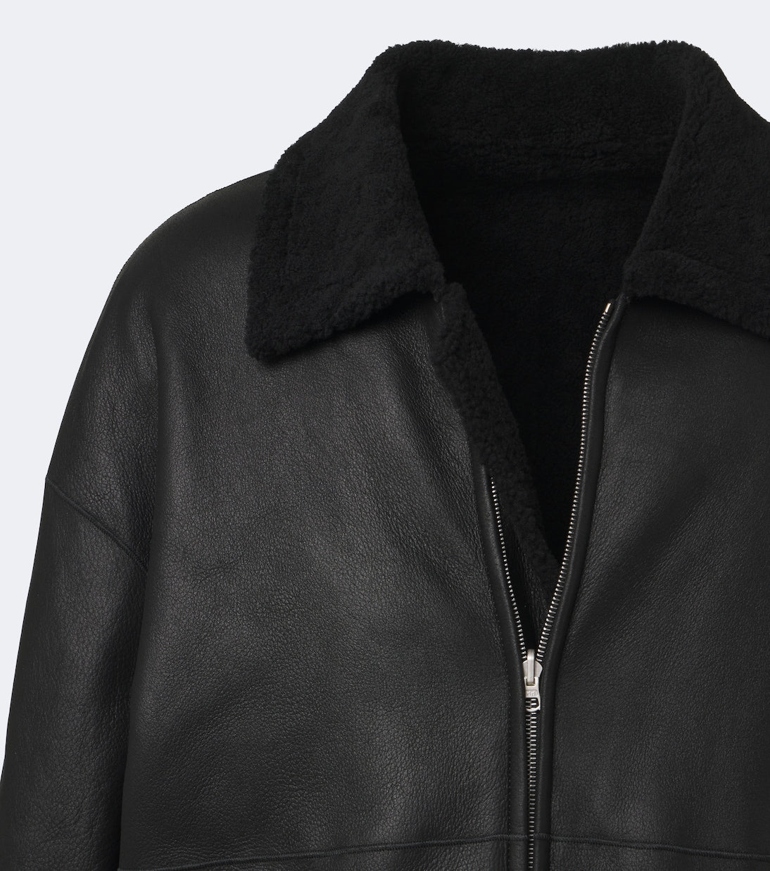 Auralee - Reversible shearling jacket