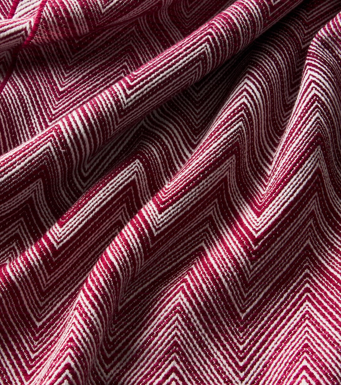 Missoni - Timmy Zigzag fringed wool throw