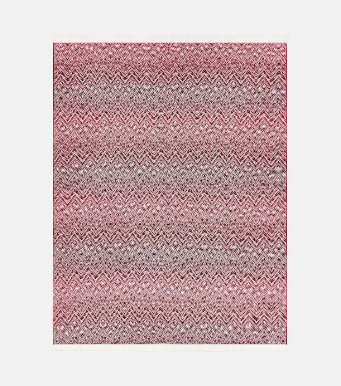 Missoni - Timmy Zigzag fringed wool throw