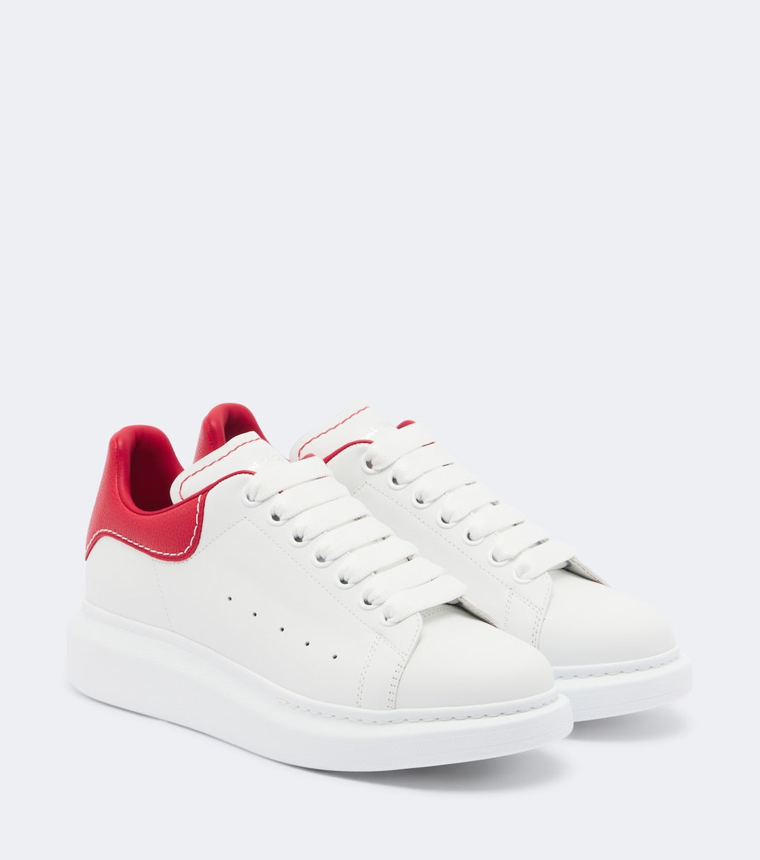 McQueen - Oversized leather sneakers