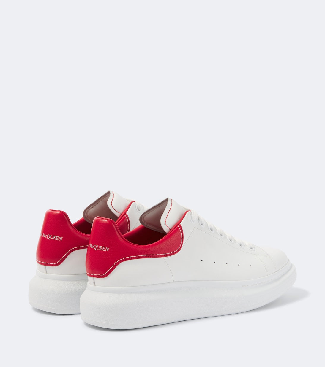 McQueen - Oversized leather sneakers