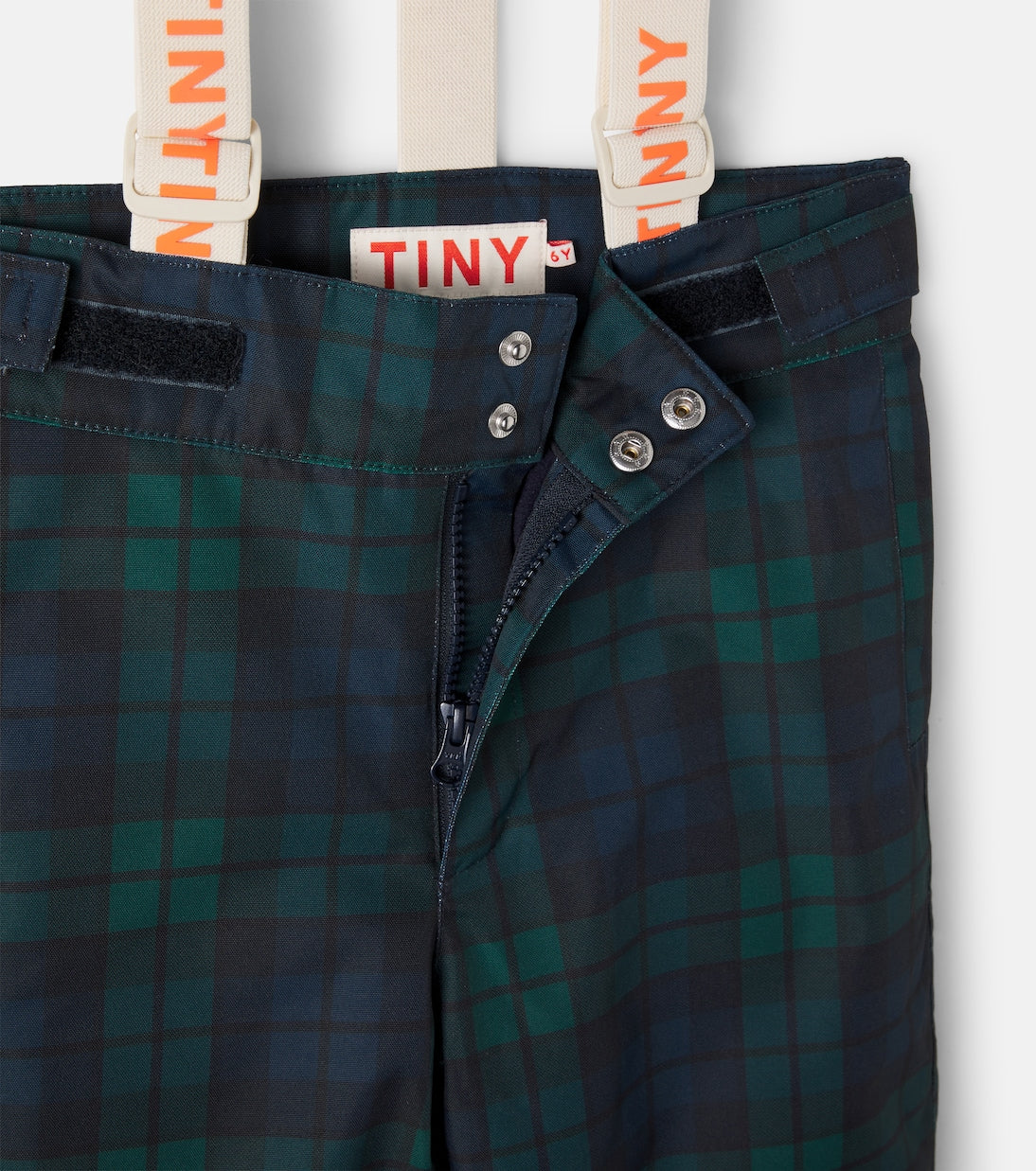 Tinycottons - Checked ski salopettes