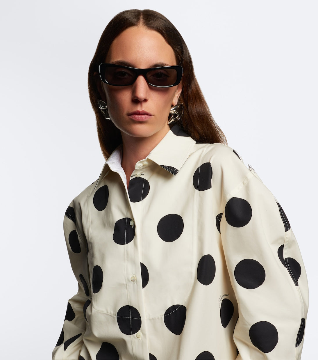 Jacquemus - Capri rectangular sunglasses