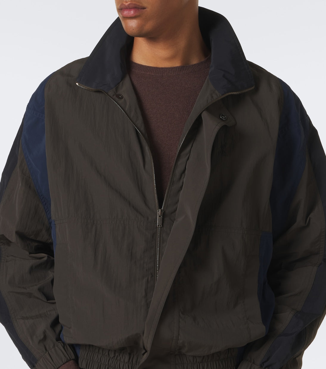 Saint Laurent - Cassandre faille jacket