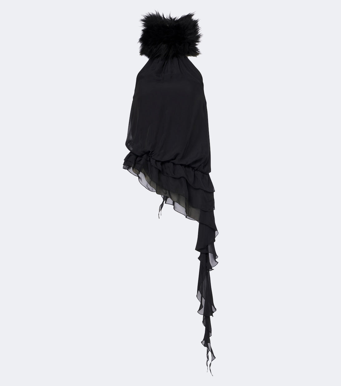 Jacques Wei - Chiffon halterneck top