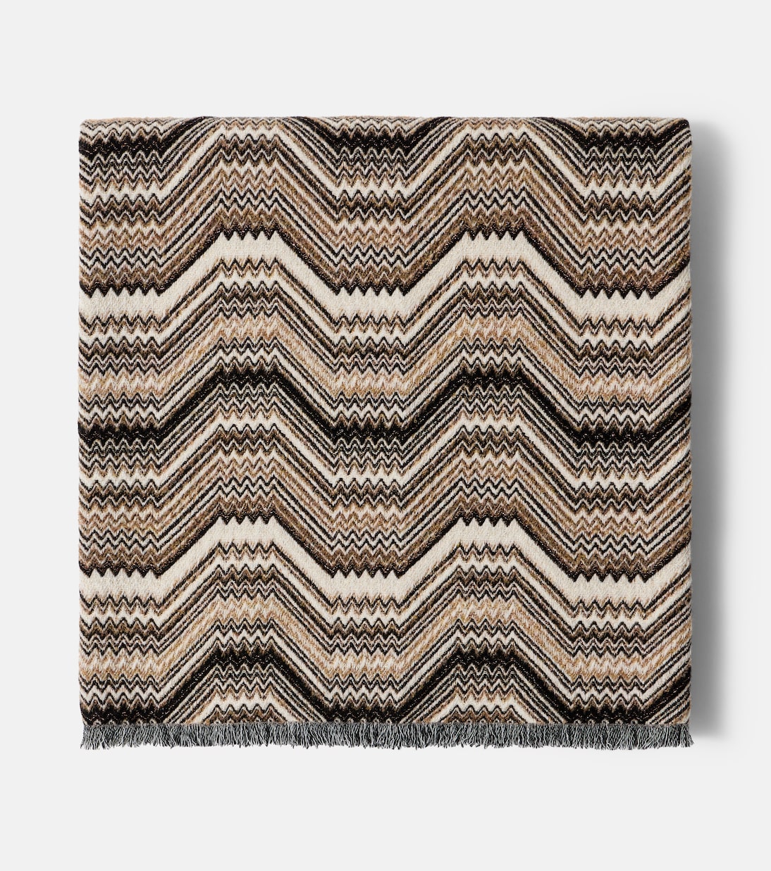 Missoni - Merano Zigzag wool-blend throw