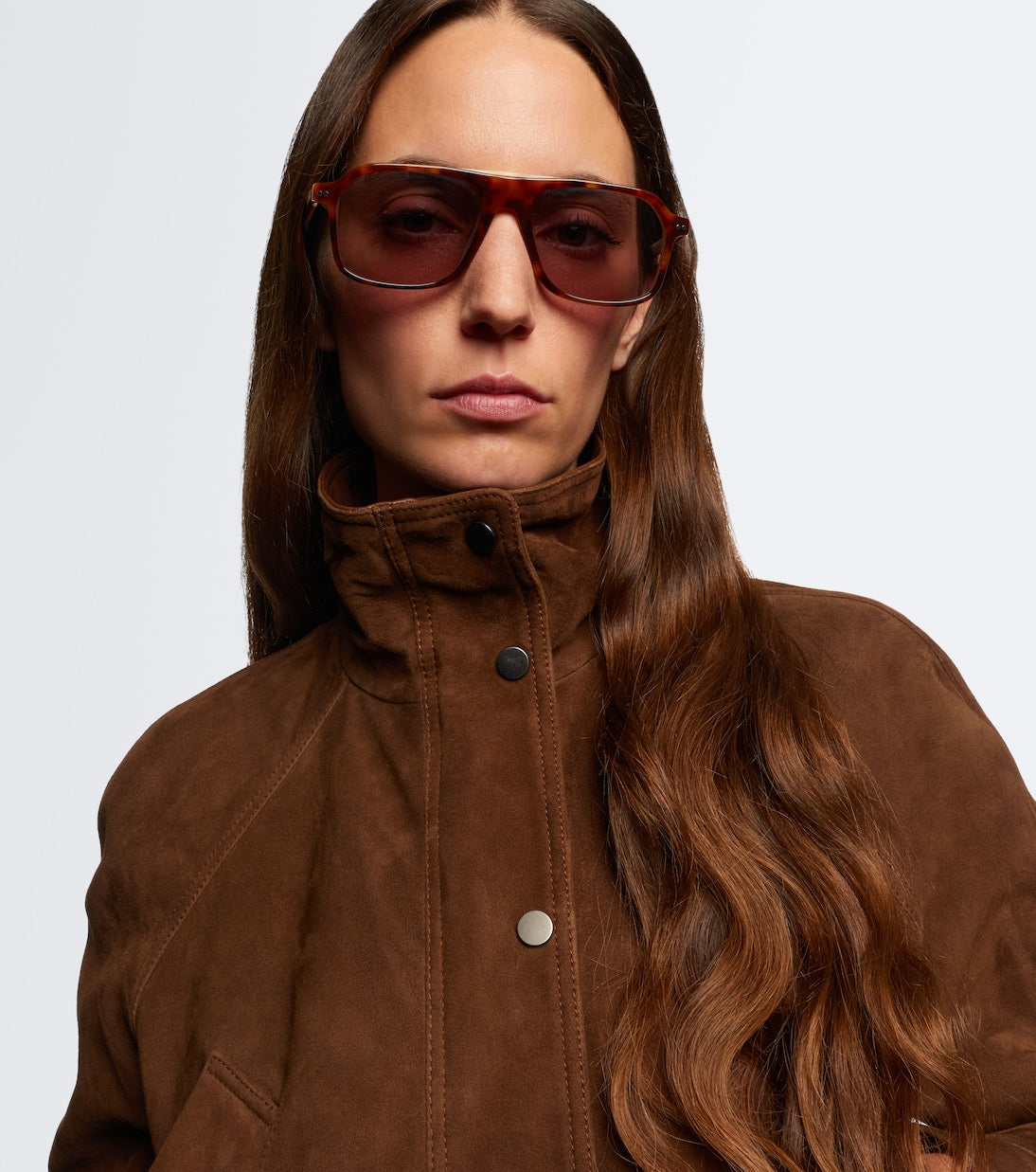 Brunello Cucinelli - Sartorial Sunset rectangular sunglasses