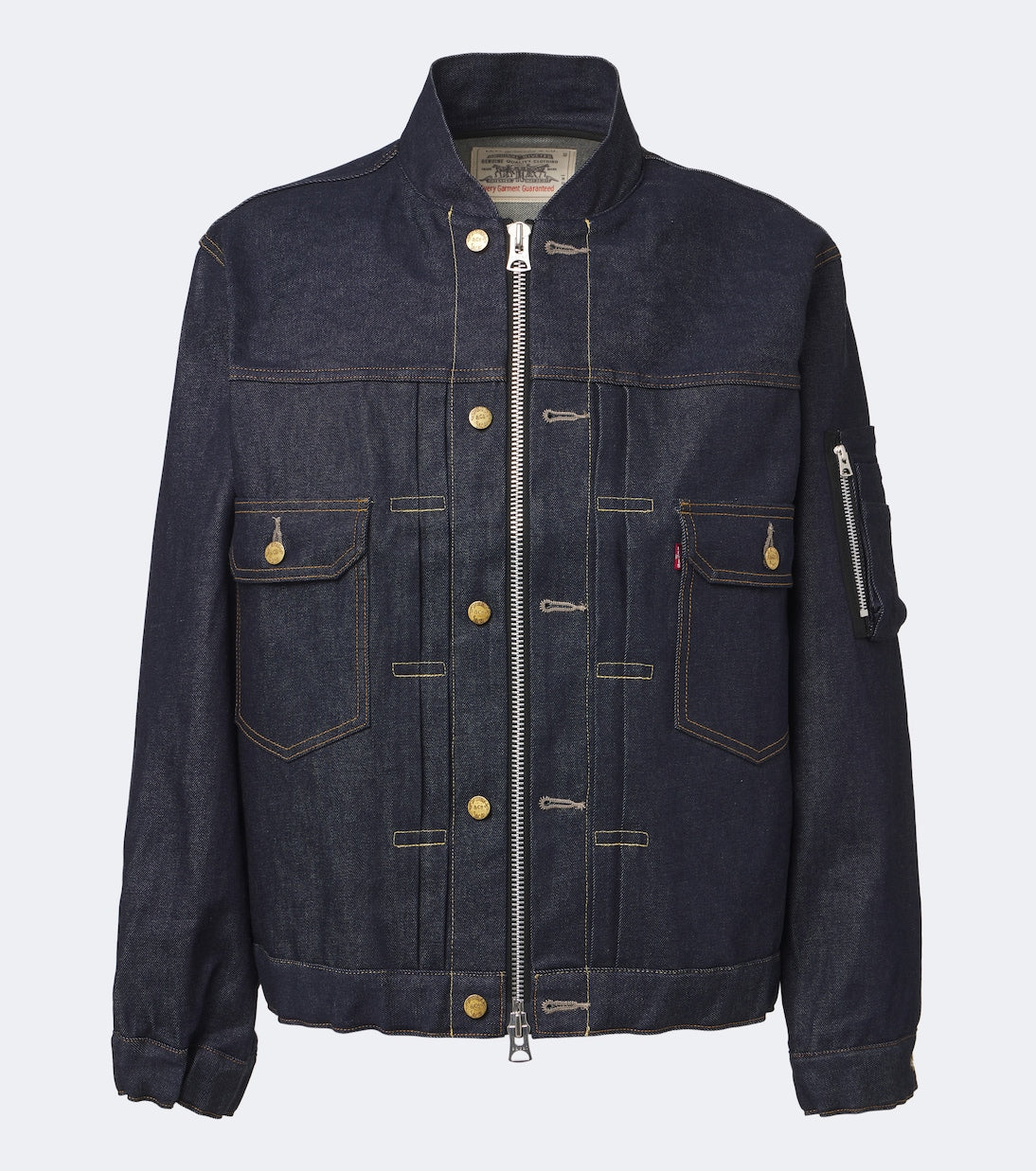 Sacai - Denim bomber jacket