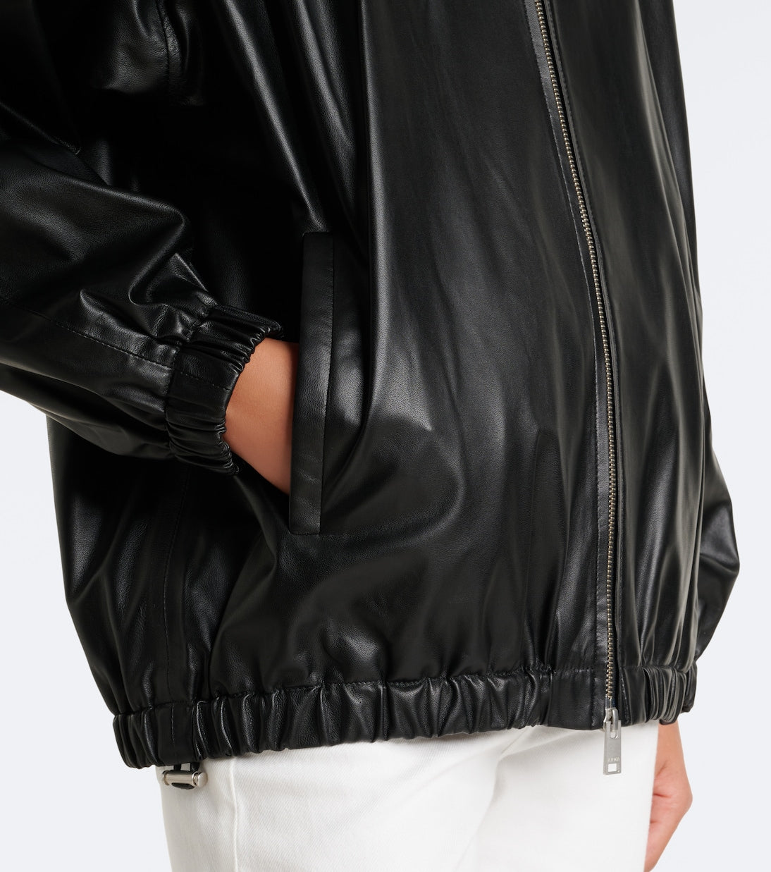 Arma - Guisy hooded leather jacket