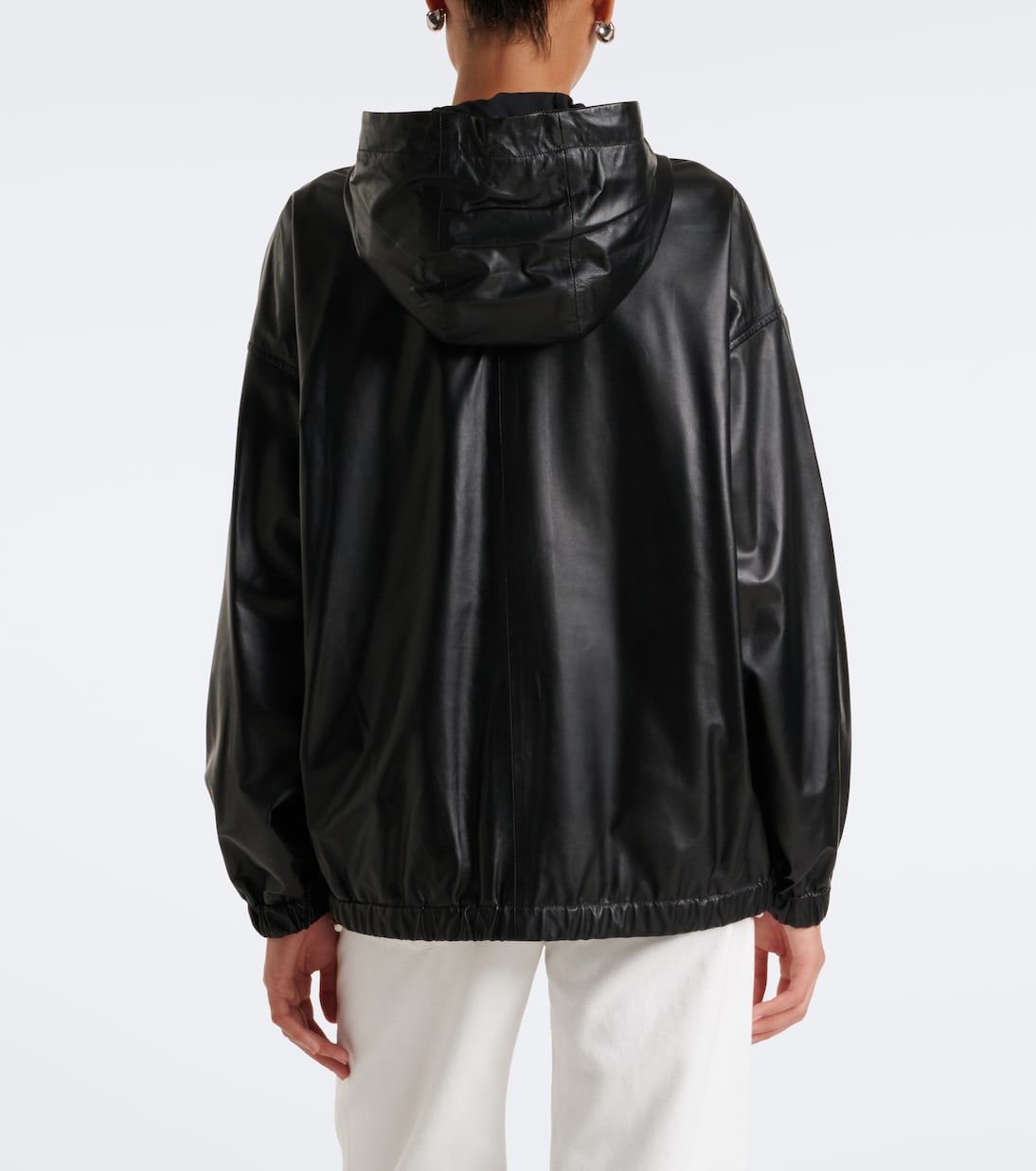 Arma - Guisy hooded leather jacket