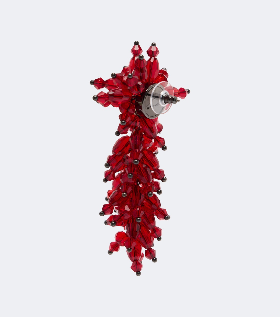 Self-Portrait - Embellished drop earrings